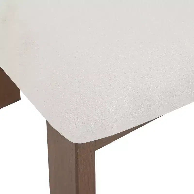 Set da pranzo Willow 5 pezzi in legno, metallo e imbottito