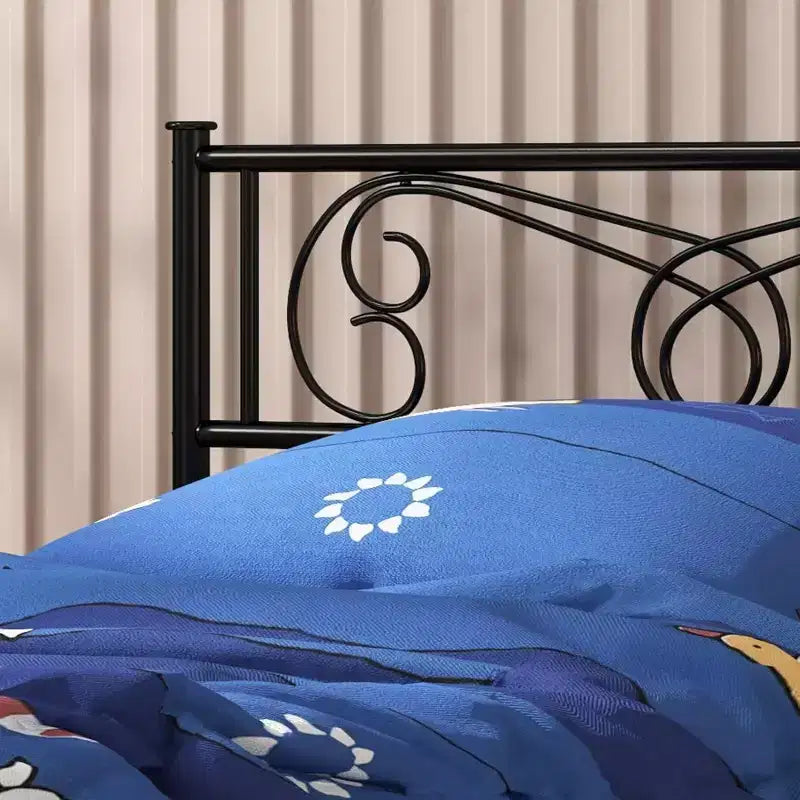Letto a piattaforma in metallo - 12 contenitori Full Size