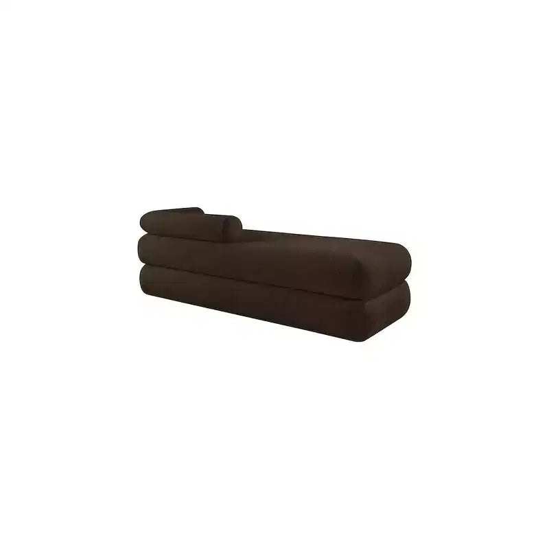 Panca in tessuto effetto orsetto Kennedy Faux Shearling