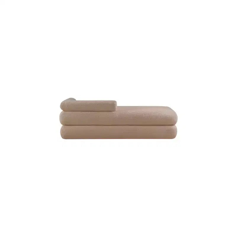 Panca in tessuto effetto orsetto Kennedy Faux Shearling
