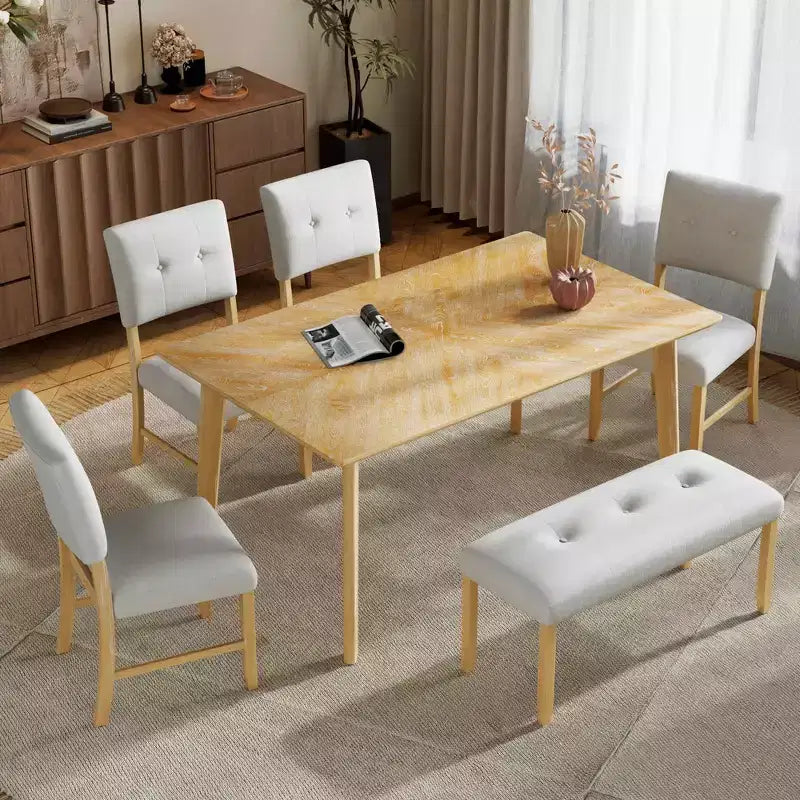 Panchina imbottita trapuntata, panca da letto in tessuto