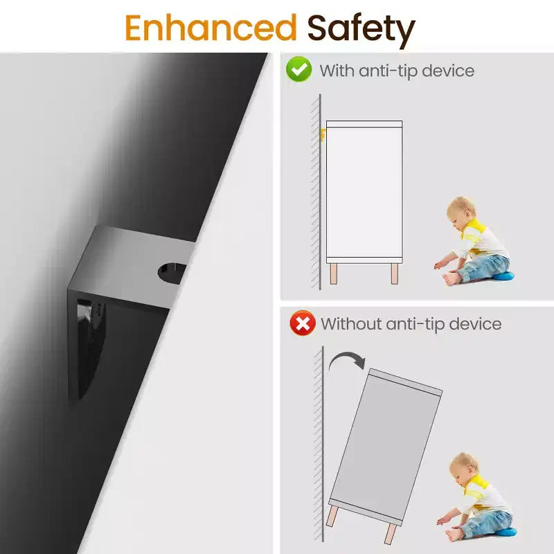 Comò moderno in legno a 3 cassetti per camera da letto